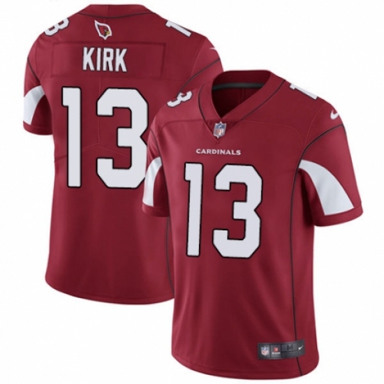 Youth Nike Arizona Cardinals #13 Christian Kirk Red Team Color Vapor Untouchable Limited Player NFL Jersey - Ujersey