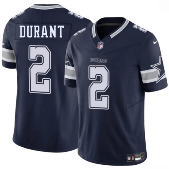 Men's Dallas Cowboys #2 Cobie Durant Navy 2026 F.U.S.E Vapor Untouchable Limited Stitched Football Jersey - Ujersey
