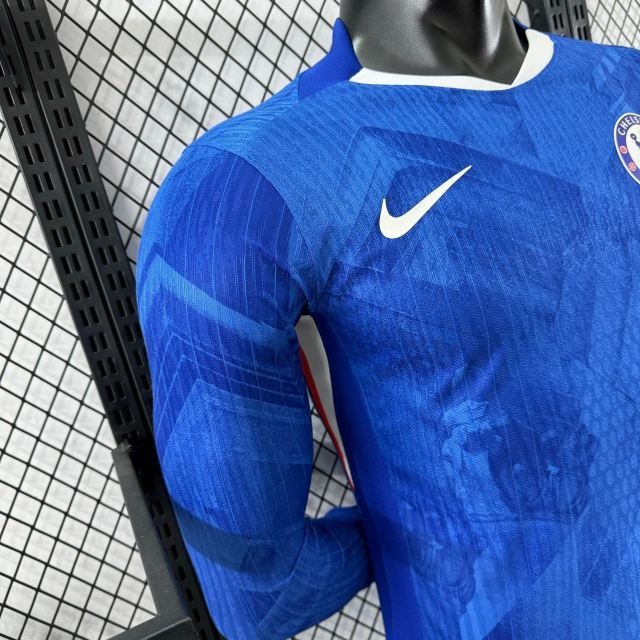 Chelsea Football Jersey Home Long Sleeve Shirt 2025/26 - U-jersey