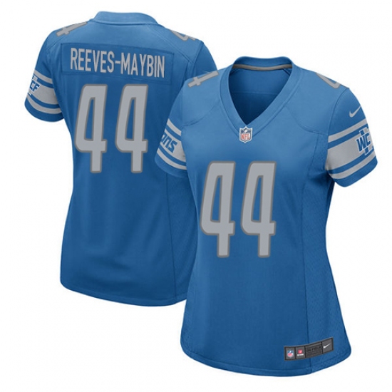 Women's Nike Detroit Lions #8 Dan Orlovsky Game Light Blue Team Color NFL Jersey - Ujersey