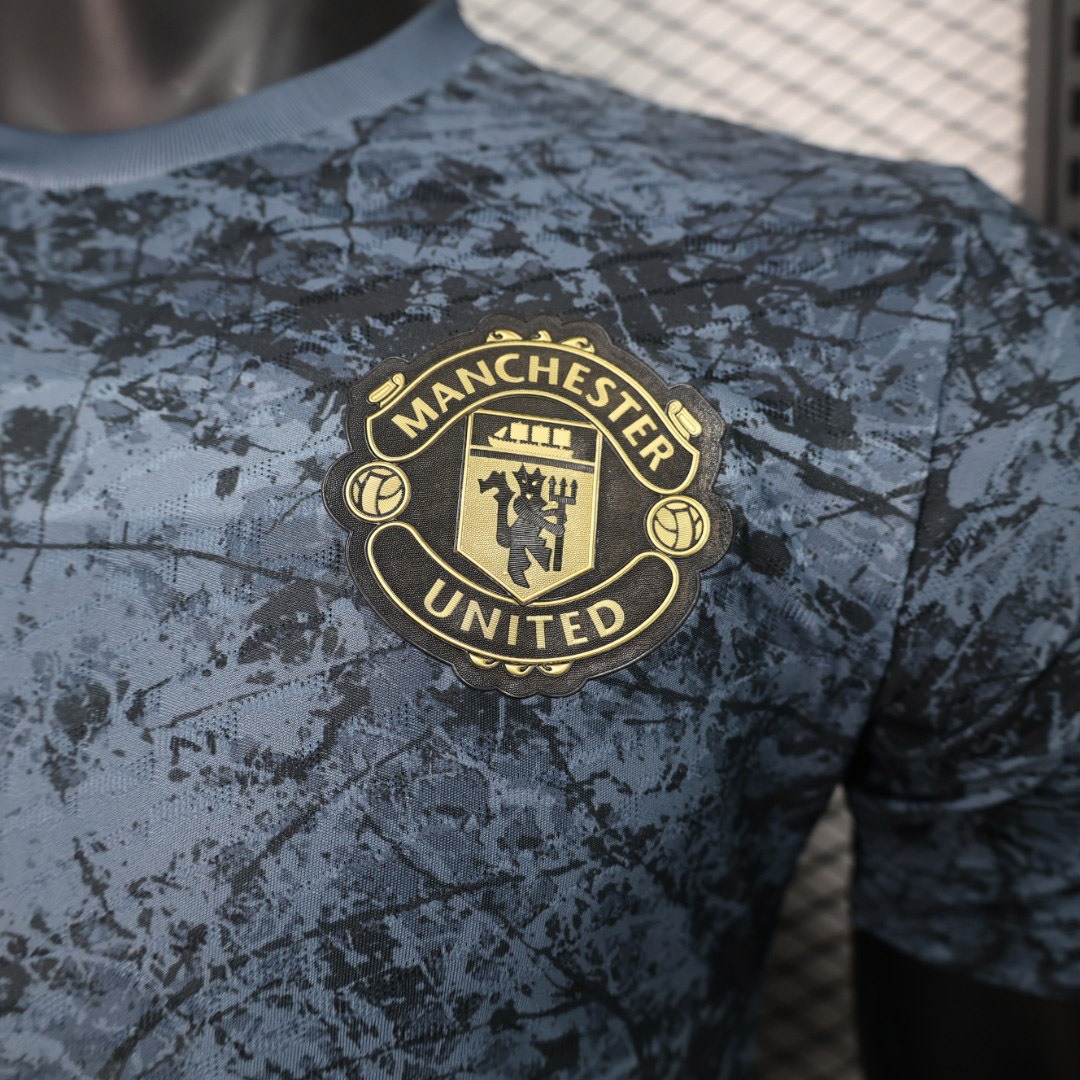 Manchester United x Stone Roses Icon Pre-Match Football Jersey Shirt 2024/25