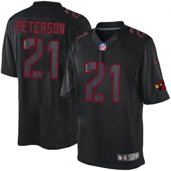 Youth Nike Arizona Cardinals #21 Patrick Peterson Limited Black Impact NFL Jersey - Ujersey