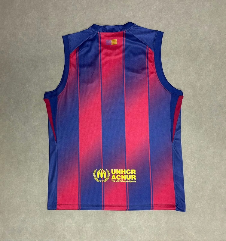 Barcelona Home Soccer Jersey Custom Vest 2025/26 - U-jersey