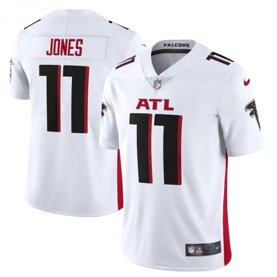 Men's Atlanta Falcons #11 Julio Jones Nike White Vapor Limited Jersey.webp - Ujersey