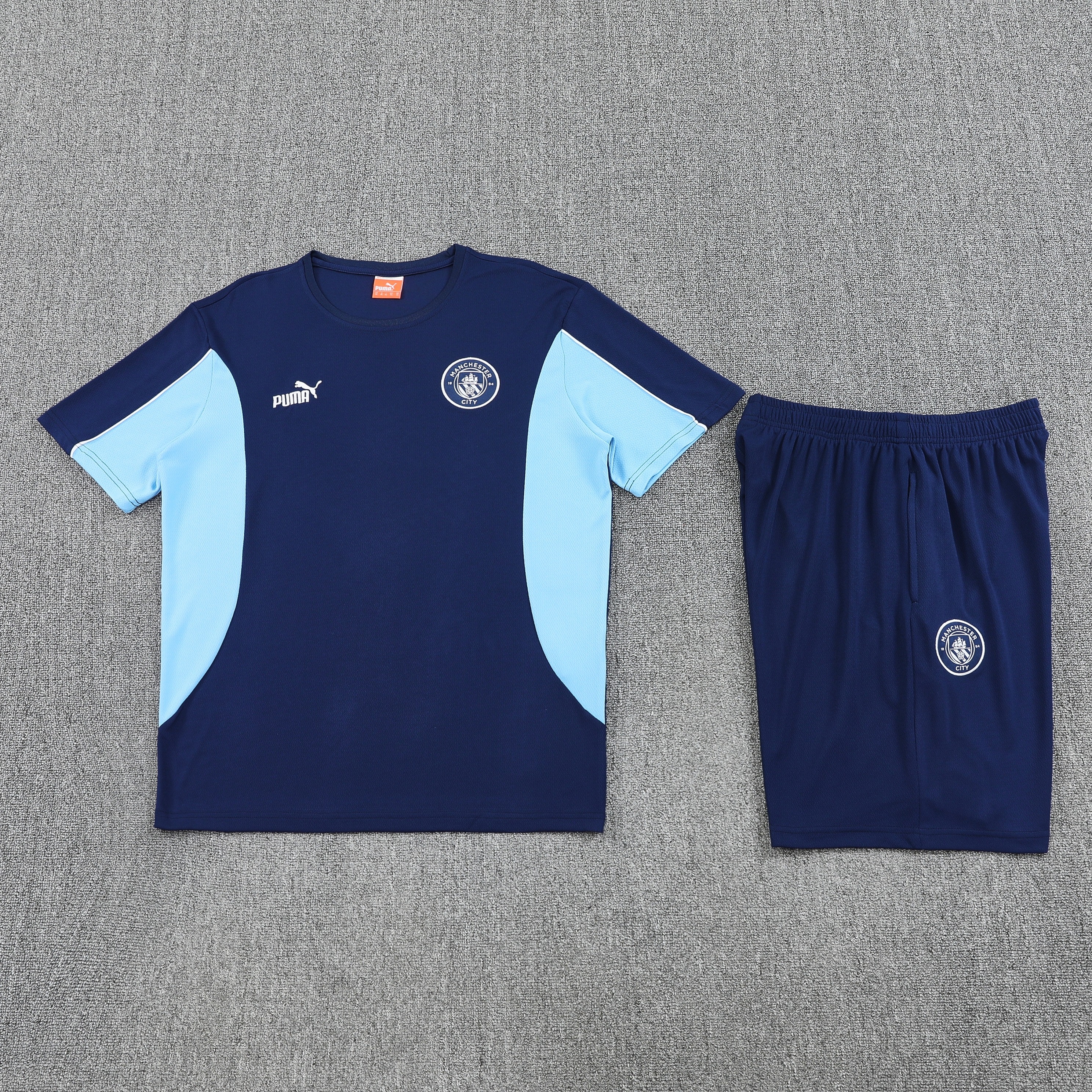 Manchester City Training Jersey Kit Navy 2025/26 - Ujersey NHL