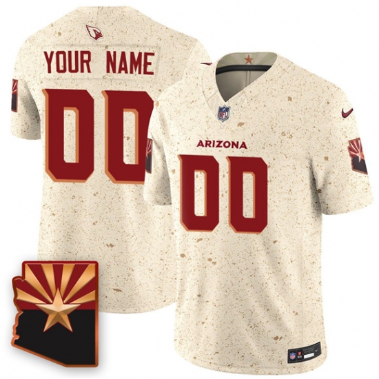 Men's Arizona Cardinals Active Player Custom 2025 F.U.S.E. “Rivalries” Vapor Untouchable Limited Football Stitched Jersey - Ujersey