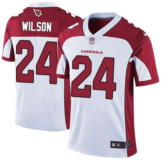 Men's Nike Arizona Cardinals #24 Adrian Wilson White Vapor Untouchable Limited Player NFL Jersey - Ujersey