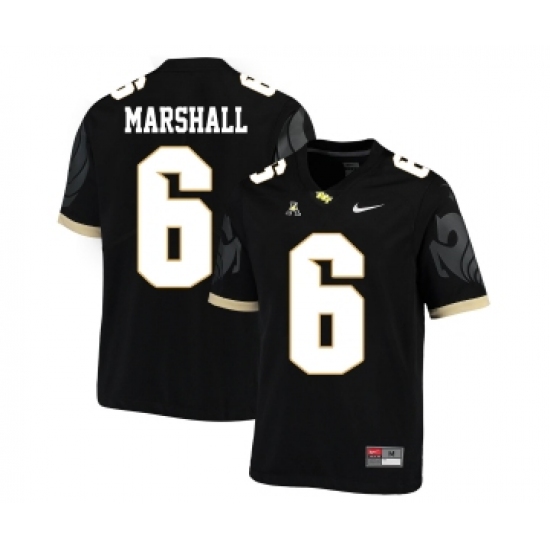 UCF Knights 6 Brandon Marshall Black College Football Jersey