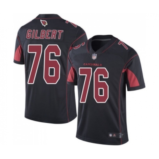 Men's Arizona Cardinals #76 Marcus Gilbert Limited Black Rush Vapor Untouchable Football Jersey - Ujersey