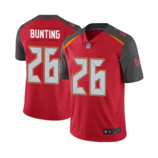 Youth Tampa Bay Buccaneers #26 Sean Bunting Red Team Color Vapor Untouchable Limited Player Football Jersey - Ujersey