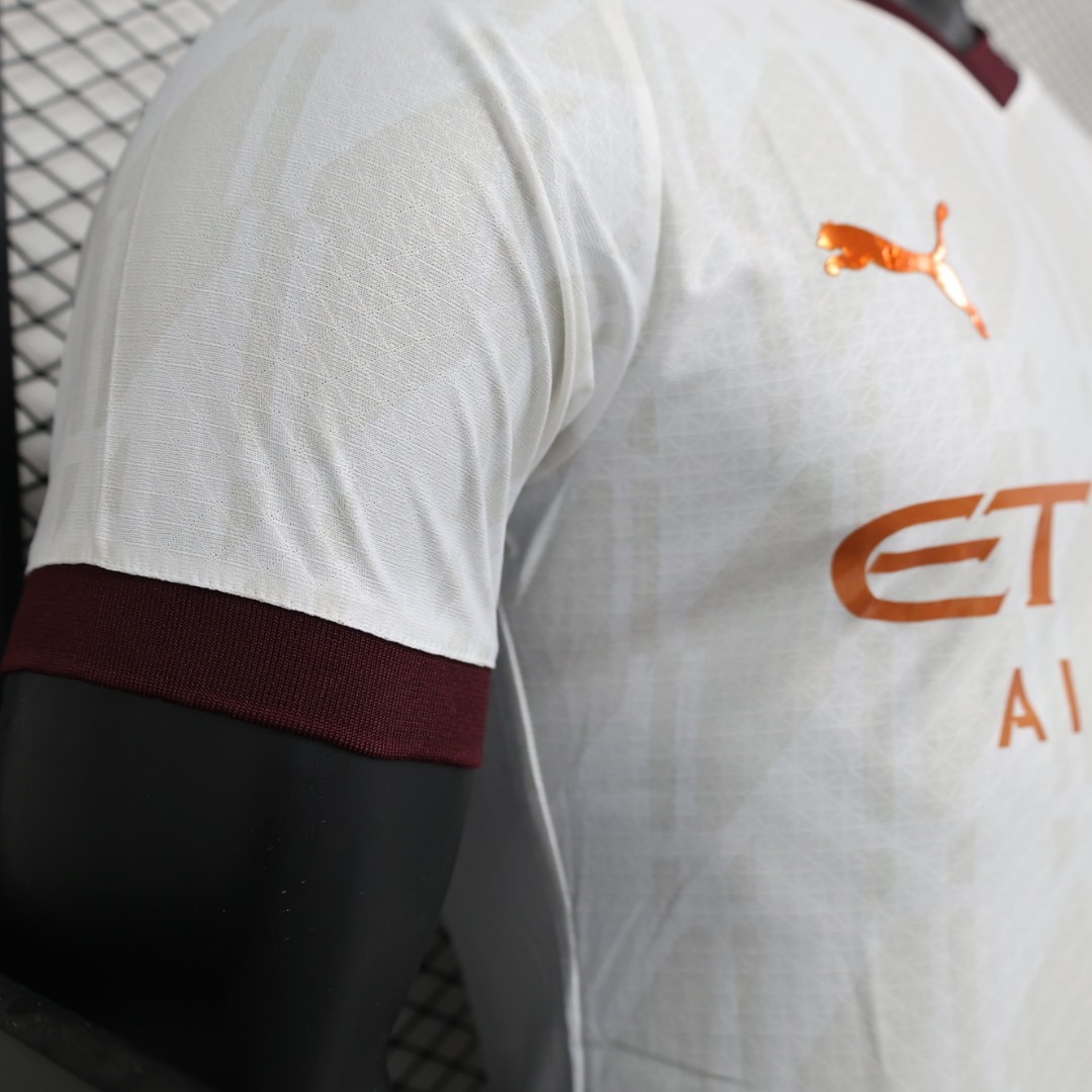 Manchester City Football Jersey Away Shirt 2023/24 - Ujersey NHL