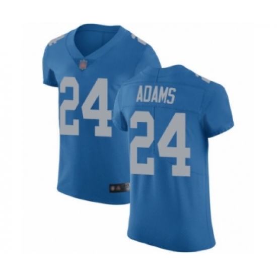 Men's Detroit Lions #24 Andrew Adams Blue Alternate Vapor Untouchable Elite Player Football Jersey - Ujersey