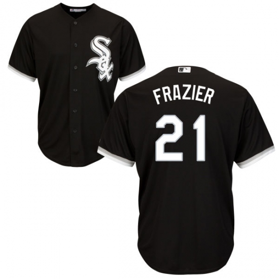 Men's Majestic Chicago White Sox #53 Welington Castillo Replica Black Alternate Home Cool Base MLB Jersey - Ujersey