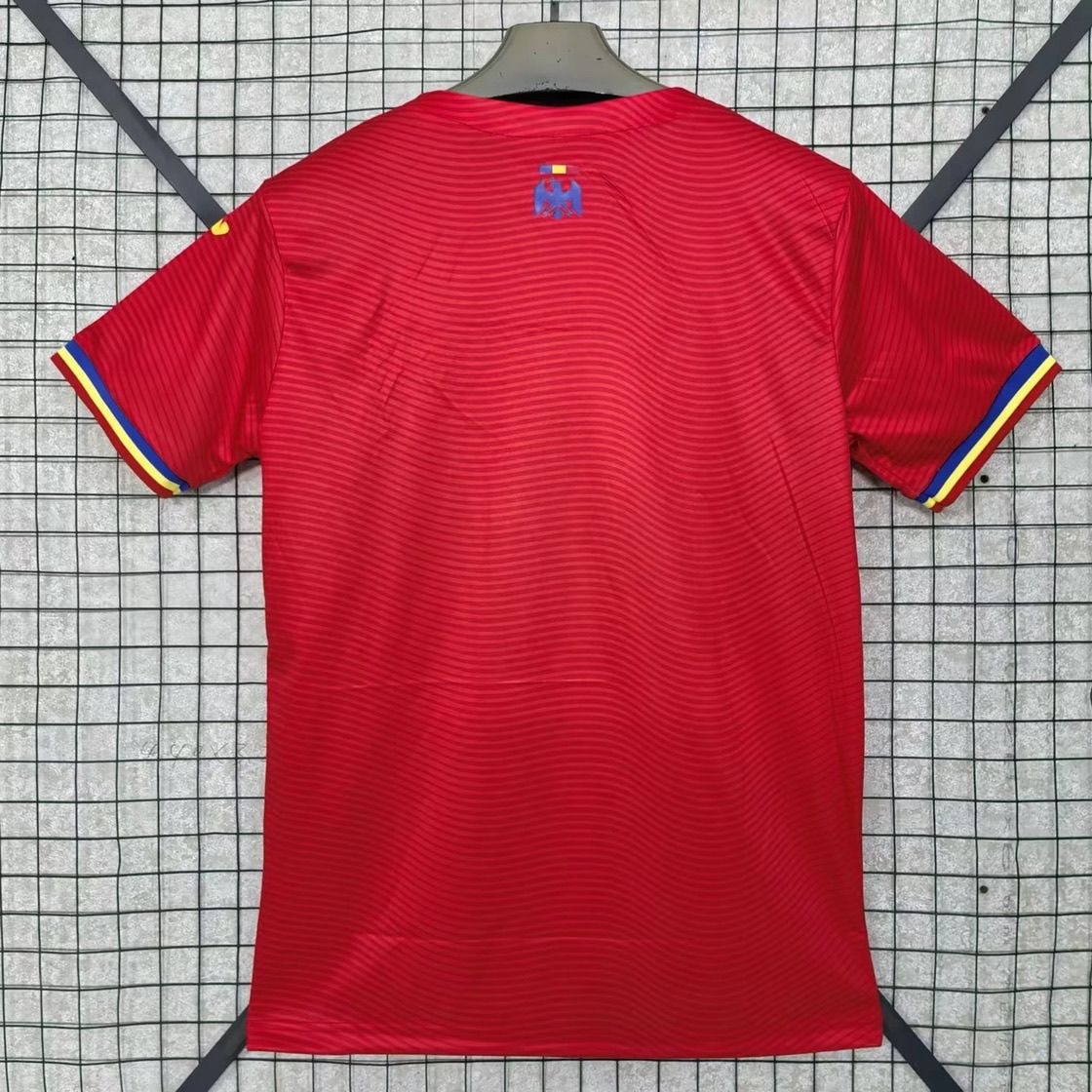 Romania Soccer Jersey Away Custom Shirt 2025/26 - ujerseystore