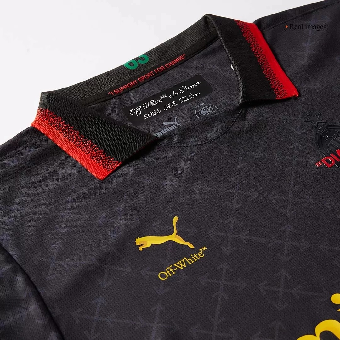 AC Milan Soccer Jersey Fourth Away Custom Shirt 2024/25 - ujerseystore