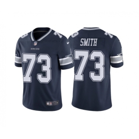 Men's Dallas Cowboys #73 Tyler Smith Navy Vapor Limited Stitched Jersey - Ujersey