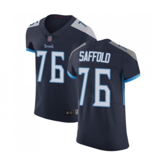 Men's Tennessee Titans #76 Rodger Saffold Navy Blue Team Color Vapor Untouchable Elite Player Football Jersey - Ujersey