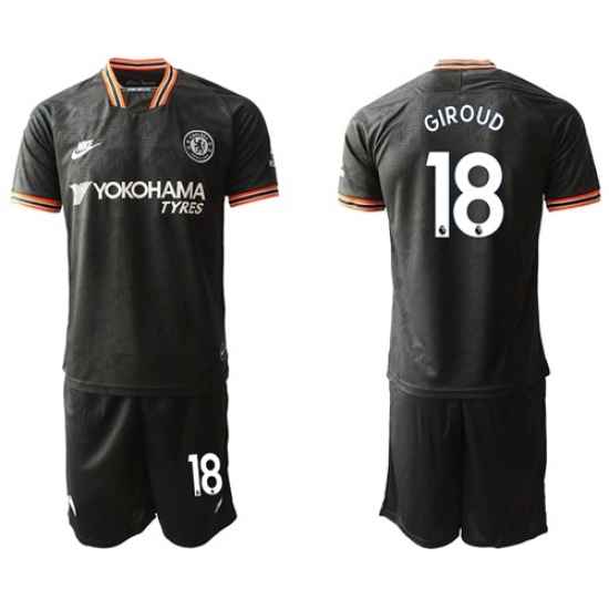 Chelsea #18 Giroud Third Soccer Club Jersey