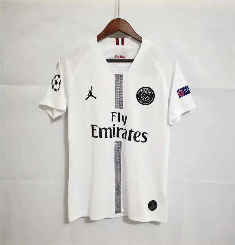 PSG Retro Jersey Away Soccer Shirt 2018/19 - Ujersey NHL