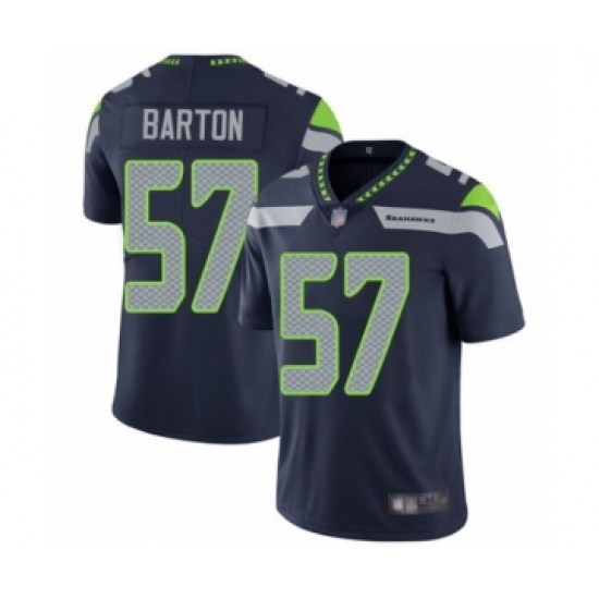 Men's Seattle Seahawks #57 Cody Barton Navy Blue Team Color Vapor Untouchable Limited Player Football Jersey - Ujersey