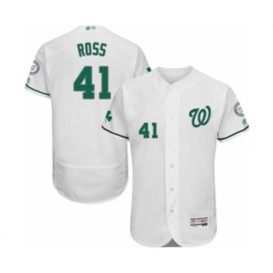 Men's Washington Nationals #41 Joe Ross White Celtic Flexbase Authentic Collection Baseball Player Jersey - Ujersey