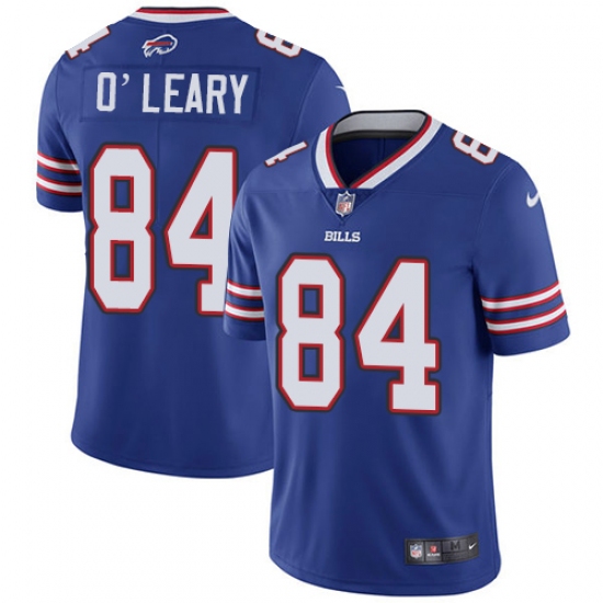 Youth Nike Buffalo Bills #84 Nick O'Leary Royal Blue Team Color Vapor Untouchable Limited Player NFL Jersey - Ujersey
