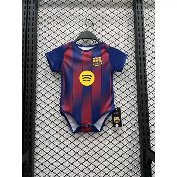 Barcelona Soccer Jersey Home Baby Uniform 2025/26 - Ujersey NHL