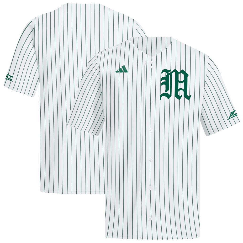 Men's adidas White Miami Hurricanes Home Replica Baseball Jersey - U-jersey