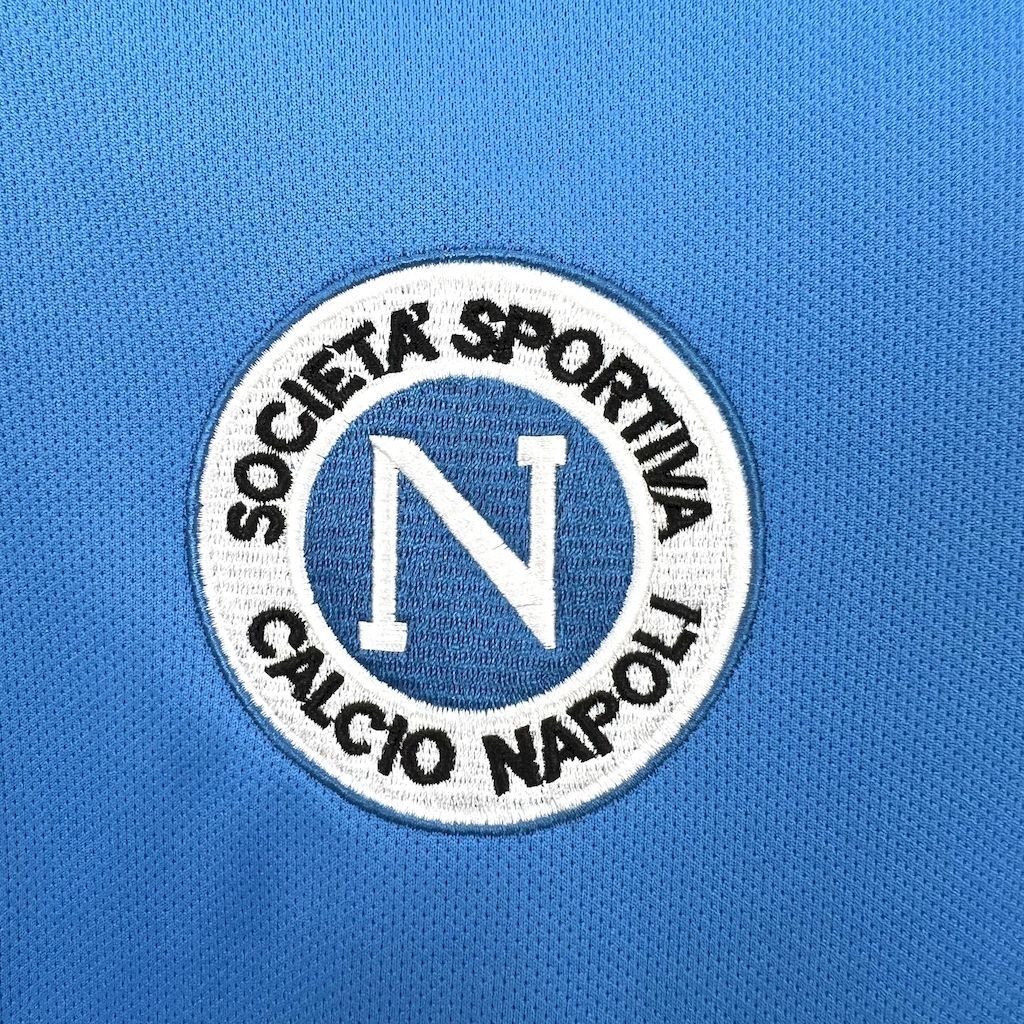 Napoli Retro Soccer Jersey Home Custom Shirt 1988-89 - SUjersey01