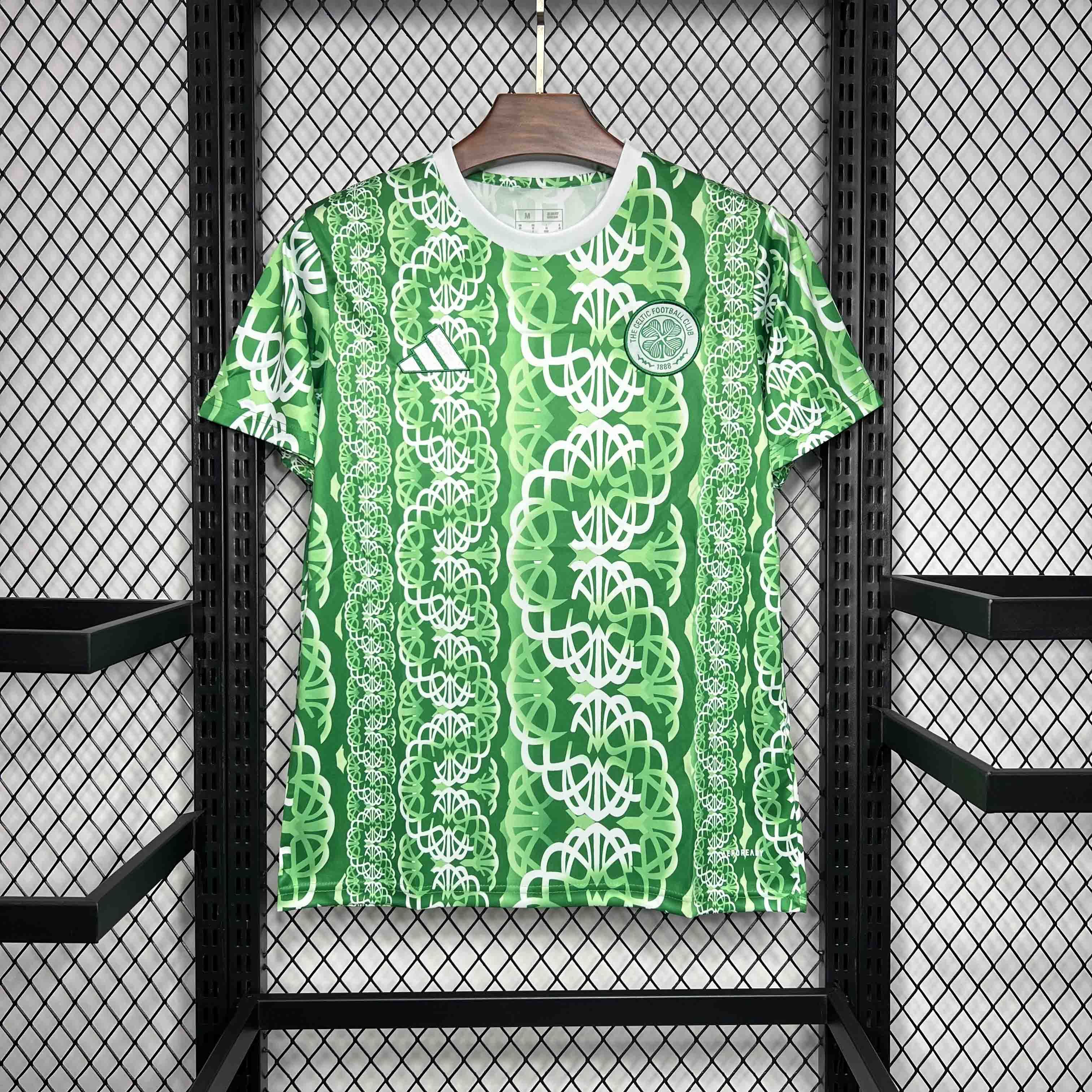 Celtic Soccer Jersey Training Custom Shirt 2024/25 - ujerseystore
