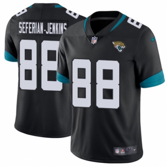 Men's Nike Jacksonville Jaguars #88 Austin Seferian-Jenkins Teal Green Team Color Vapor Untouchable Limited Player NFL Jersey - Ujersey