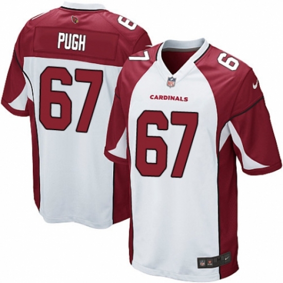 Men's Nike Arizona Cardinals #67 Justin Pugh Game White NFL Jersey - Ujersey