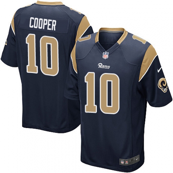 Men's Nike Los Angeles Rams #10 Pharoh Cooper Game Navy Blue Team Color NFL Jersey - Ujersey