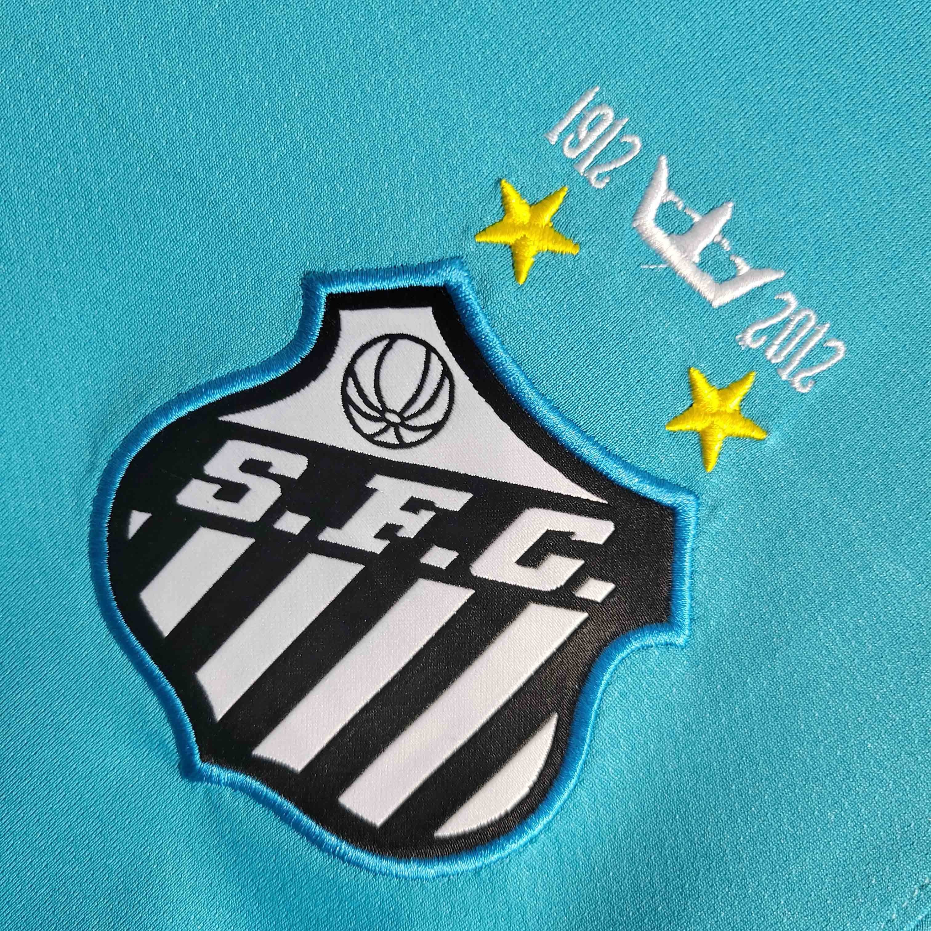 Santos FC Retro Soccer Jersey Third Away Custom Shirt 2012 - ujerseystore