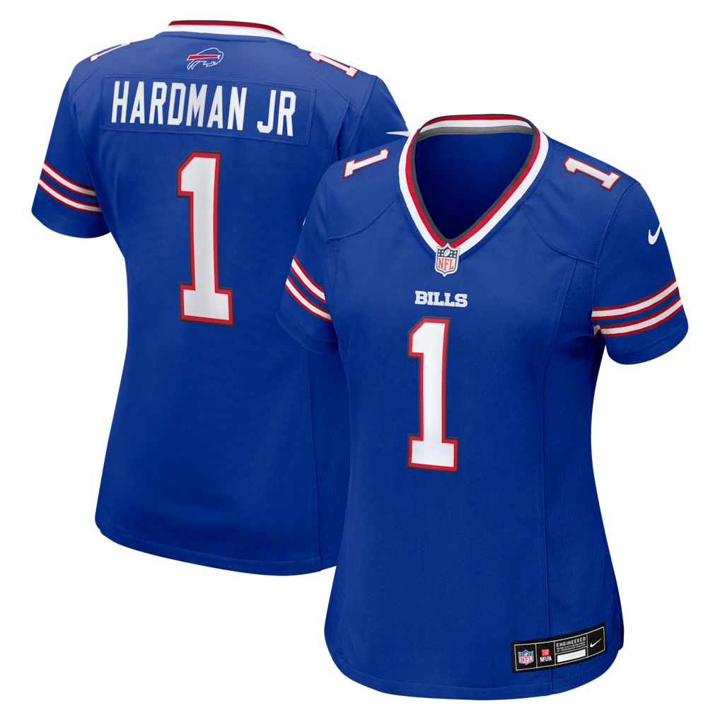 Women's Buffalo Bills Mecole Hardman Nike Royal Team Game Jersey - U-jersey