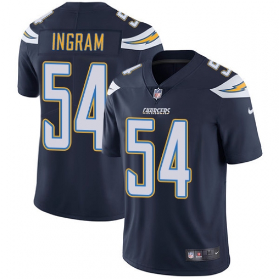 Men's Nike Los Angeles Chargers #54 Melvin Ingram Navy Blue Team Color Vapor Untouchable Limited Player NFL Jersey - Ujersey