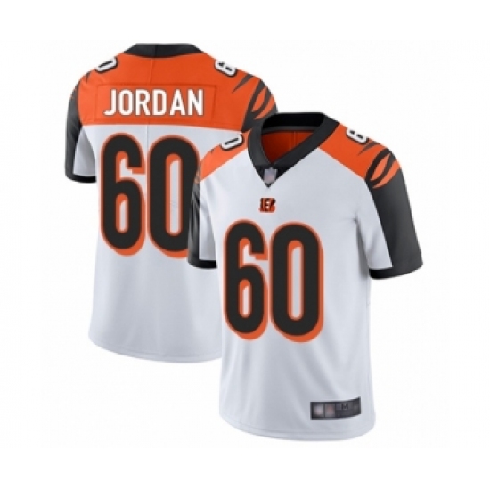 Youth Cincinnati Bengals #60 Michael Jordan White Vapor Untouchable Limited Player Football Jersey - Ujersey