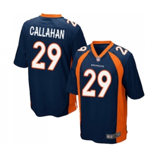 Men's Denver Broncos #29 Bryce Callahan Game Navy Blue Alternate Football Jersey - Ujersey