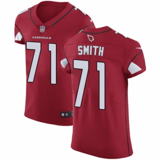 Men's Nike Arizona Cardinals #71 Andre Smith Red Team Color Vapor Untouchable Elite Player NFL Jersey - Ujersey