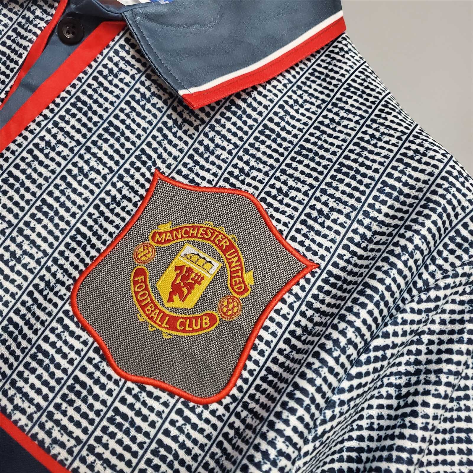 Manchester United Retro Away Football Jersey Shirt 1995/96