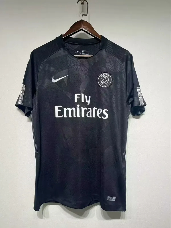 PSG Retro Jersey Third Away Soccer Shirt 2017/18 - Ujersey NHL
