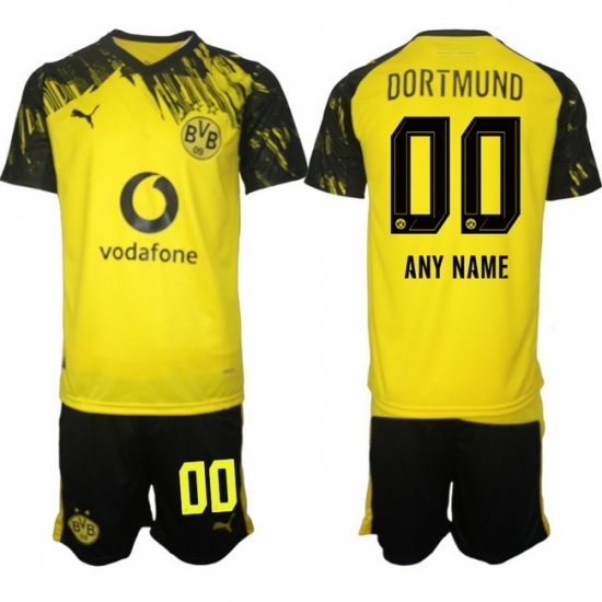 Men Borussia Dortmund 2026 Soccer Jerseys Yellow CUSTOM - Ujersey