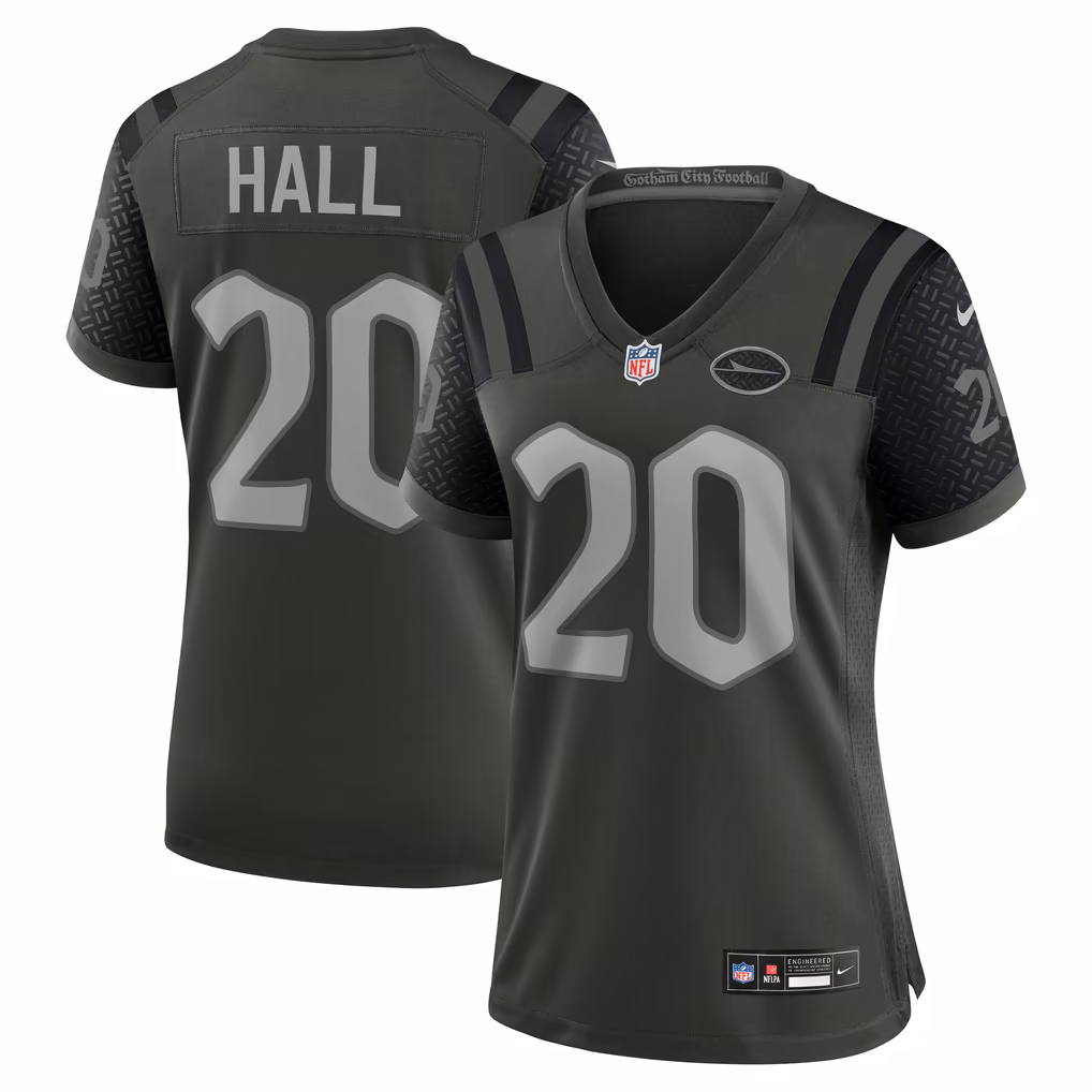 Women's New York Jets Breece Hall Nike Green Rivalries Collection Game Jersey - Ujersey