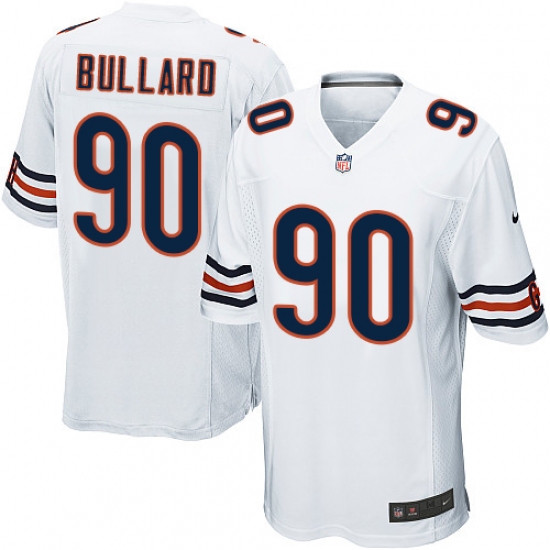 Men's Nike Chicago Bears #90 Jonathan Bullard Game White NFL Jersey - Ujersey