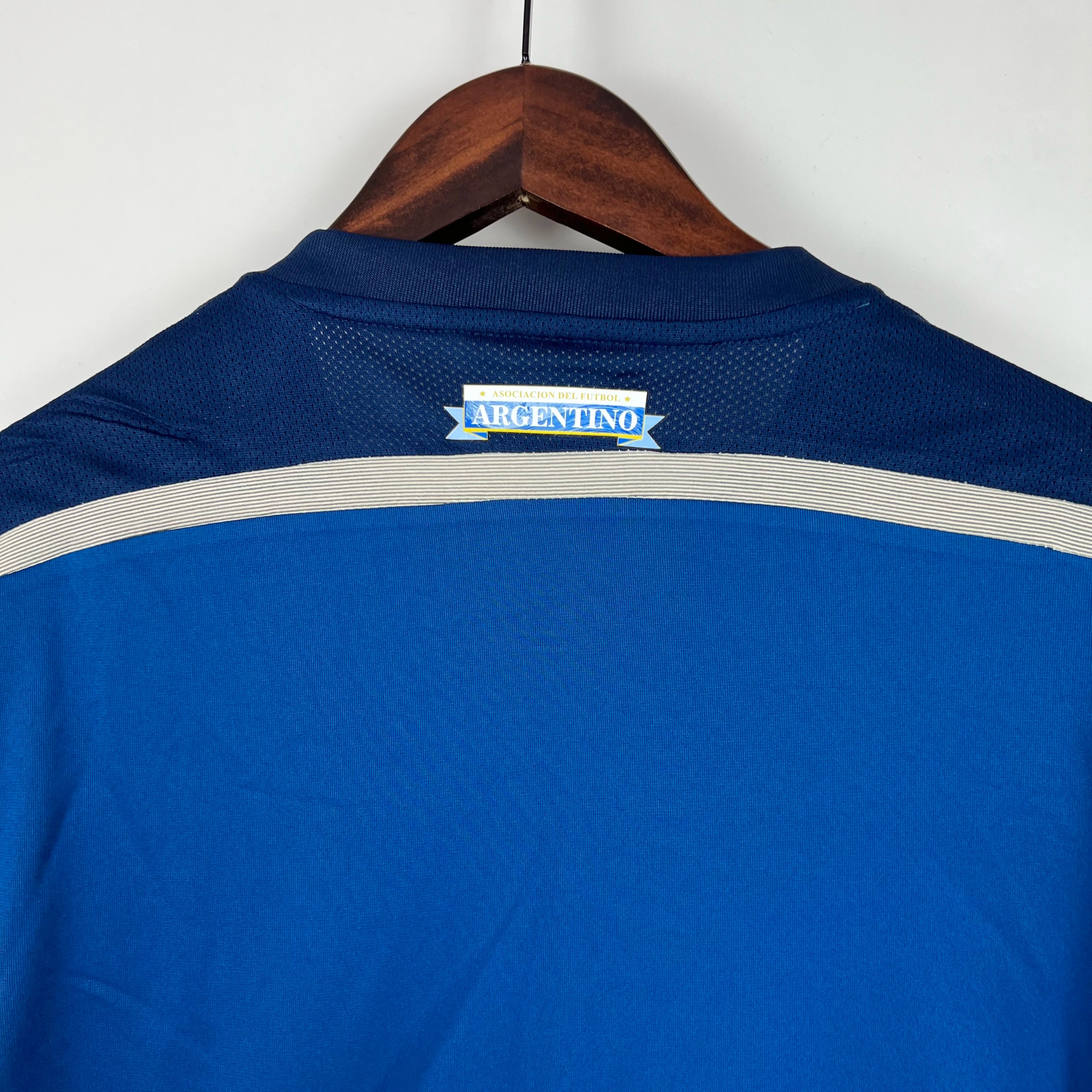 Argentina Retro Jersey Custom Away Football Jersey 2014 - ujerseystore