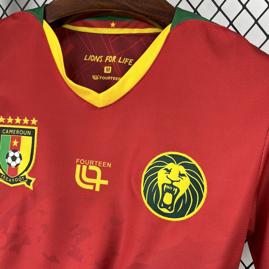 Cameroon Soccer Jersey Away Custom Shirt 2025 - ujerseystore