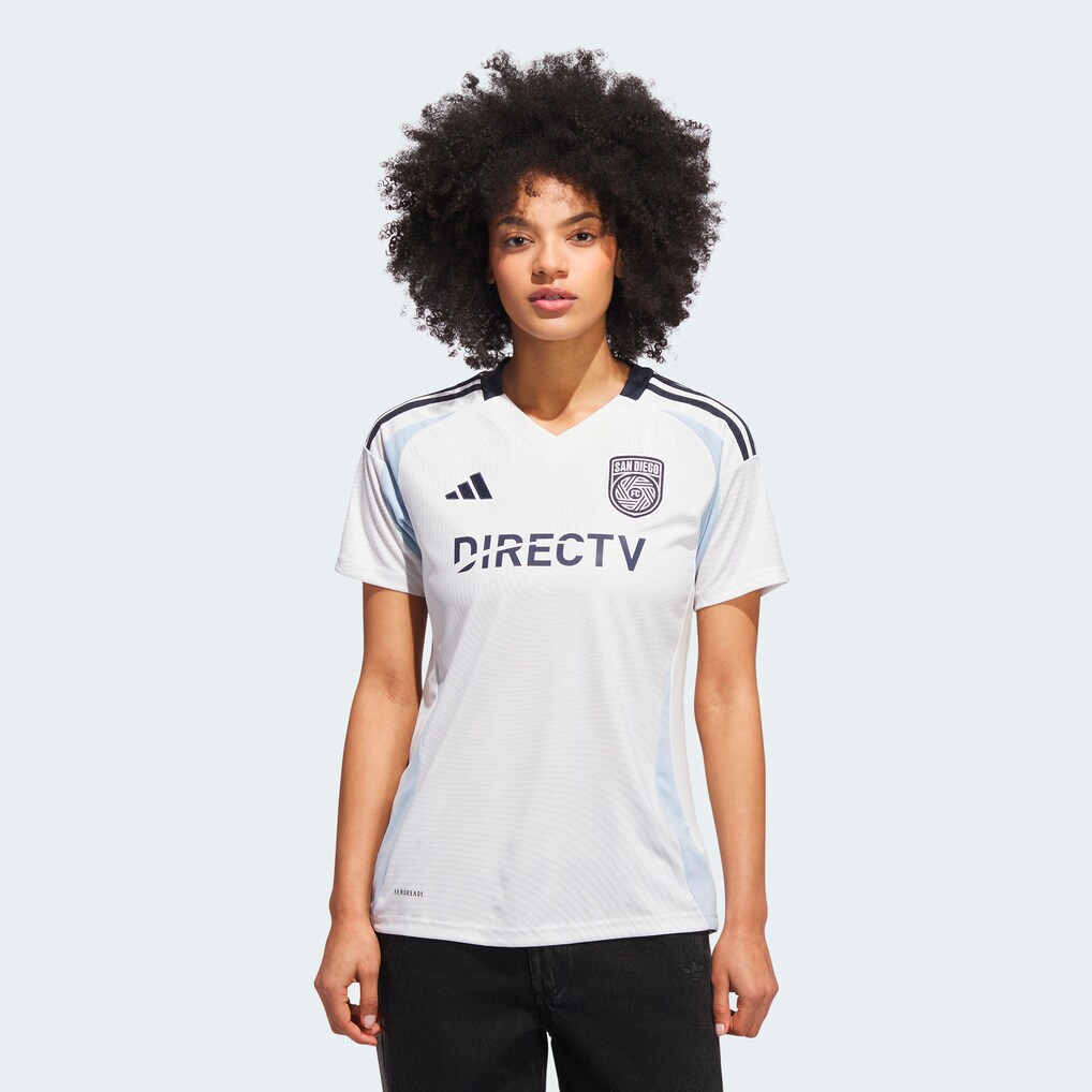 Women's San Diego FC adidas White 2025 Woven Into One Replica Jersey - Ujersey