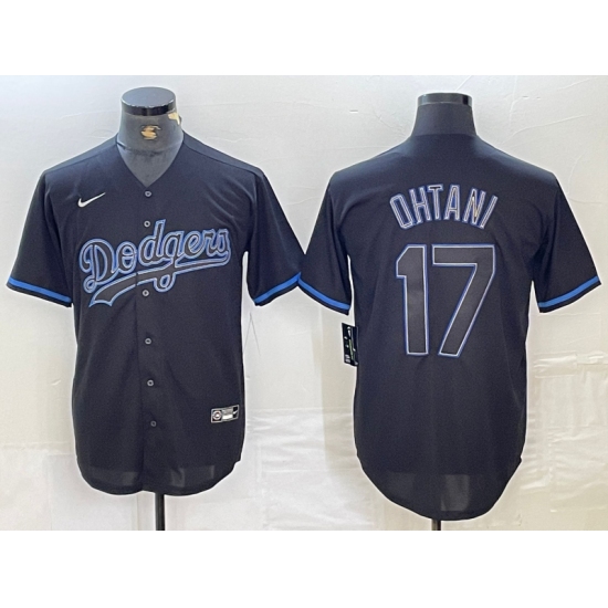 Men's Los Angeles Dodgers #17 Joe Kelly Lights Out Black Fashion Stitched Cool Base Nike Jersey - Ujersey