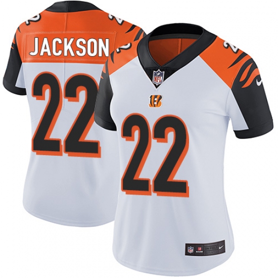 Women's Nike Cincinnati Bengals #22 William Jackson Vapor Untouchable Limited White NFL Jersey - Ujersey