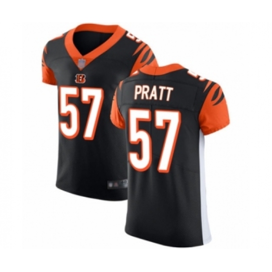 Men's Cincinnati Bengals #57 Germaine Pratt Black Team Color Vapor Untouchable Elite Player Football Jersey - Ujersey